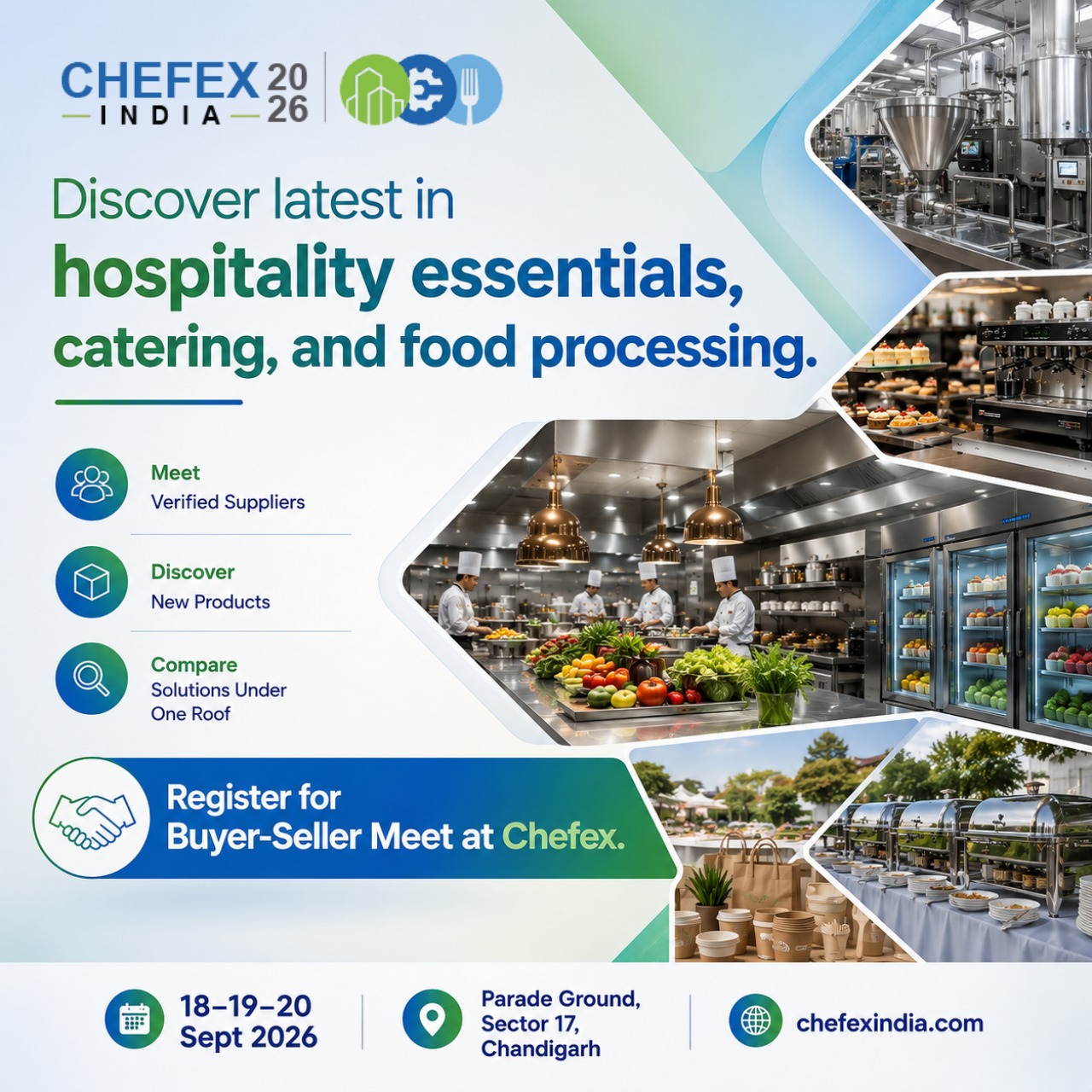 Chefex India 2026 Buyer-Seller Meet campaign creative